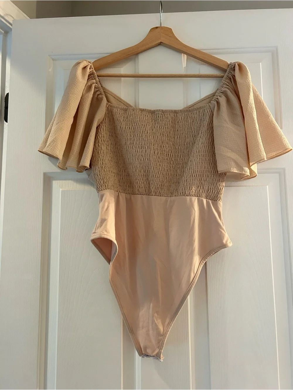 Emery Rose Cream Body Suit
